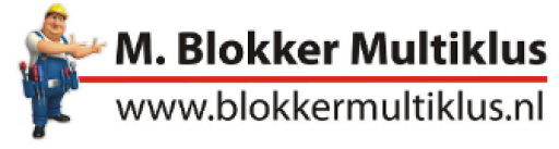 Het logo van M. Blokker Multiklus, uw rioleringsbedrijf voor in Alkmaar